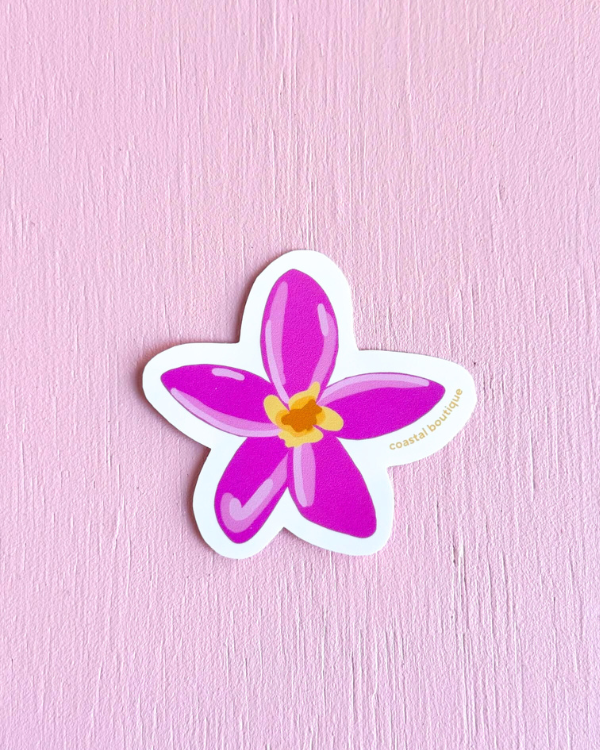 Aloha Tropical Flower Sticker