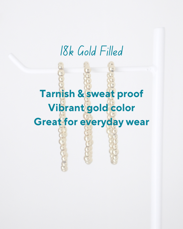 18K Gold Filled Accent Bracelet