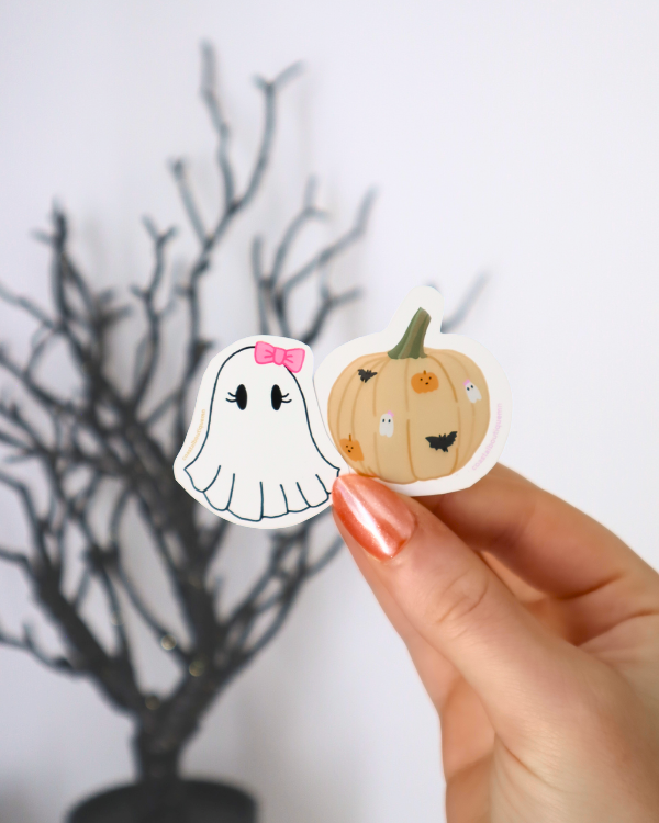 Ghost Girly Sticker
