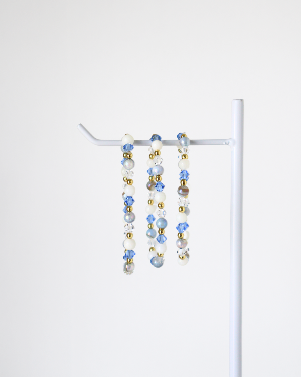 18K Gold Filled Sky Blue Bracelet