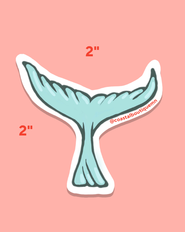 Marine Tail Sticker