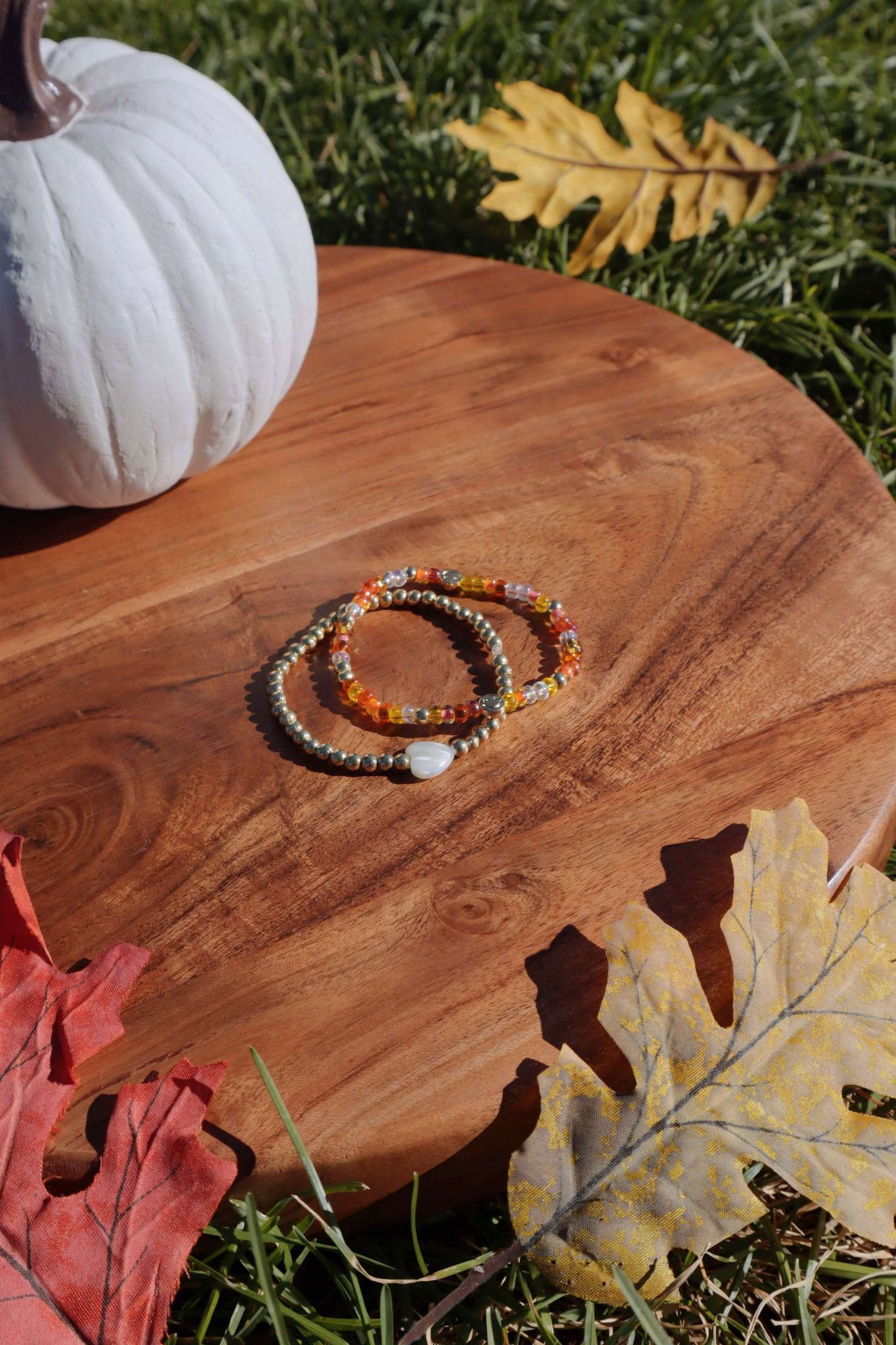 Crisp Fall Days Bracelet