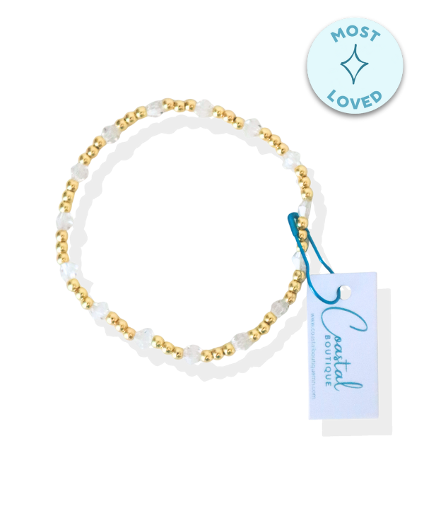 18k Gold Filled Bling Bracelet
