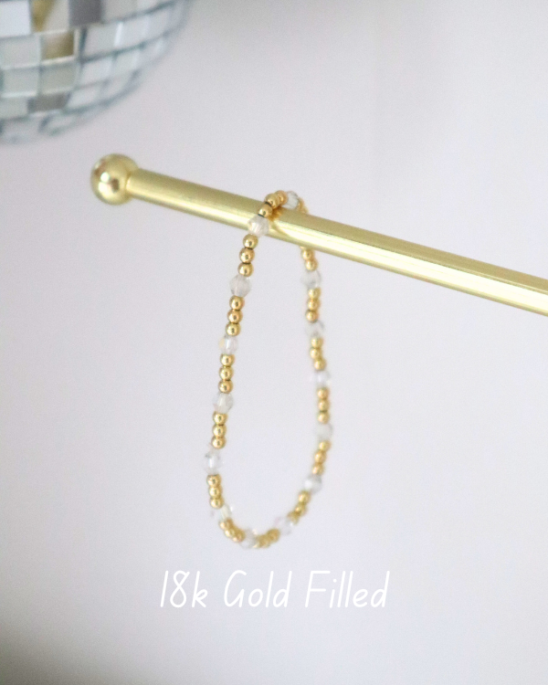 18k Gold Filled Bling Bracelet