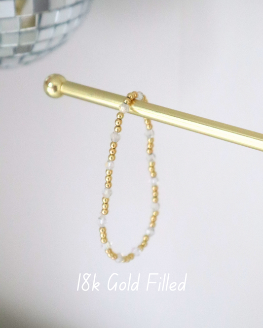 18k Gold Filled Bling Bracelet