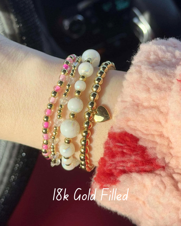 18k Gold Filled Bling Bracelet