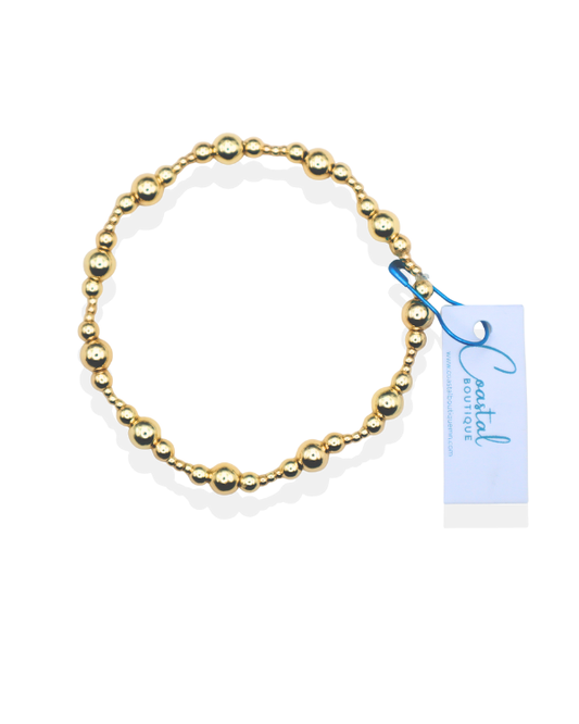 18K Gold Filled Chunky Accent Bracelet