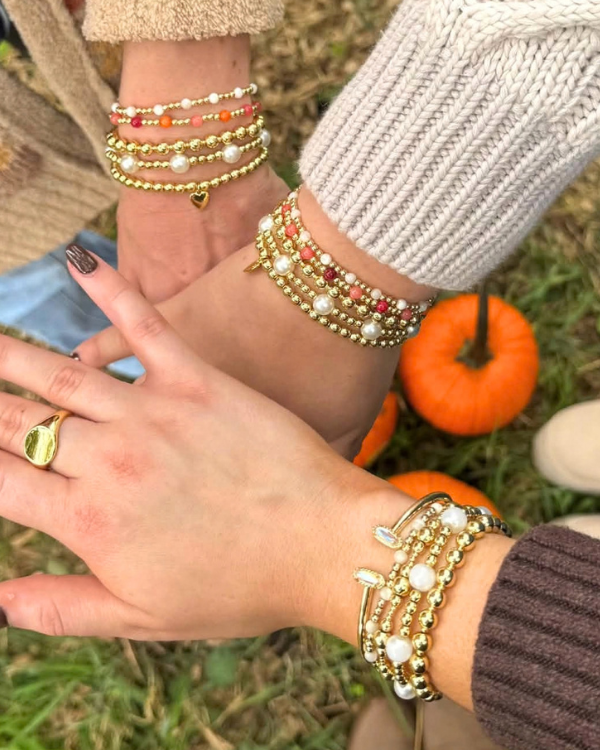 18K Gold-Filled Chunky Bubble Bracelet