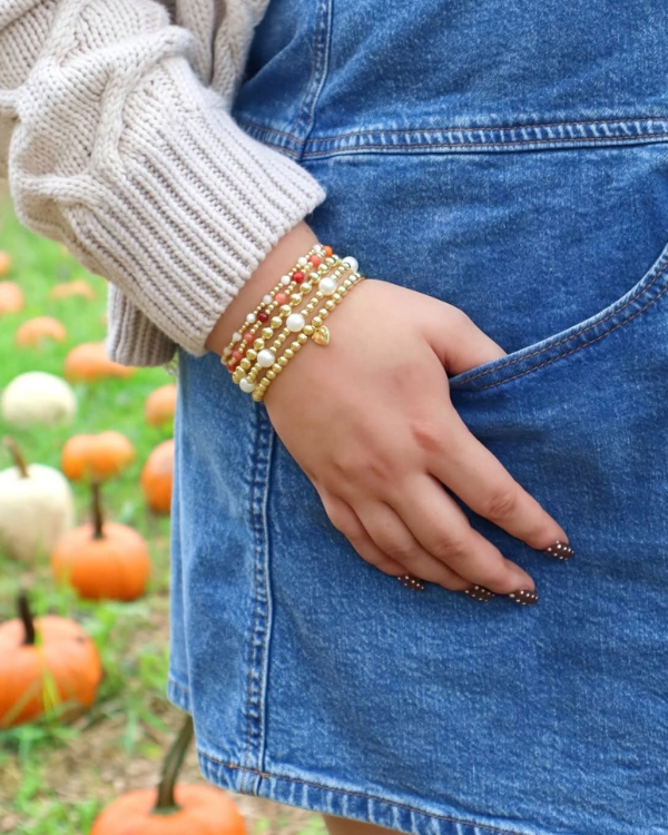 18K Gold-Filled Chunky Bubble Bracelet