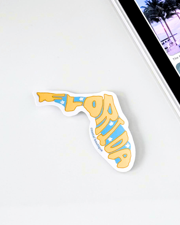 Florida Sticker Blue