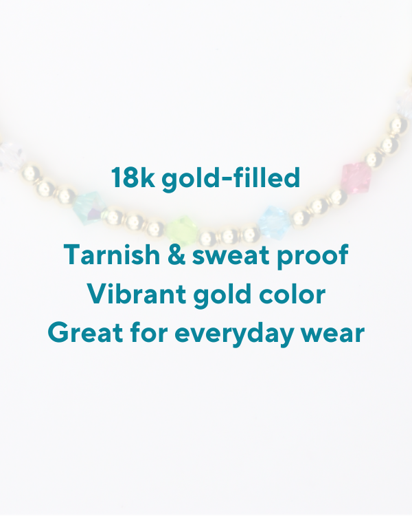 18K Gold Filled Margarita Bracelet