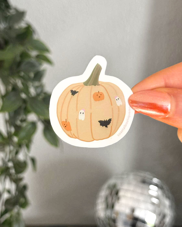 Pinterest Pumpkin Sticker