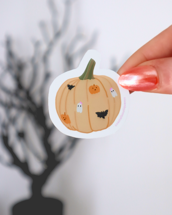 Pinterest Pumpkin Sticker