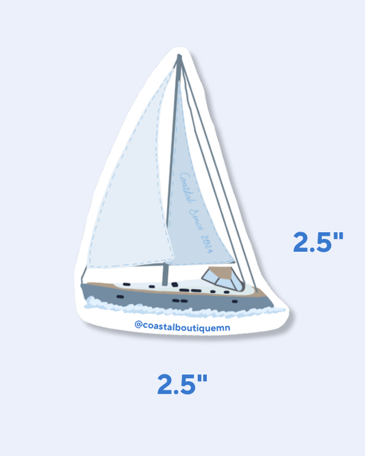 Sailboat Sticker