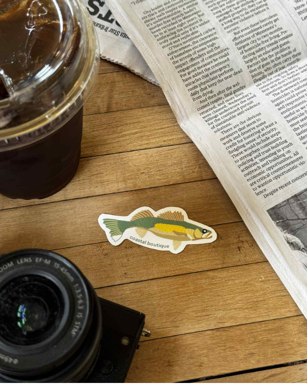 Walleye Sticker