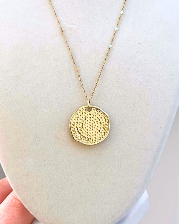 18K Gold Filled Mermaid Pendant Necklace