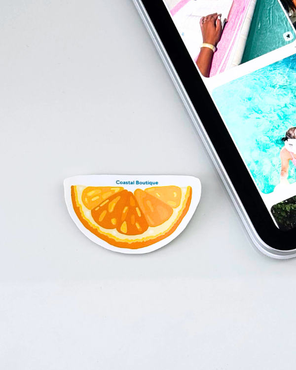 Orange Slice Sticker
