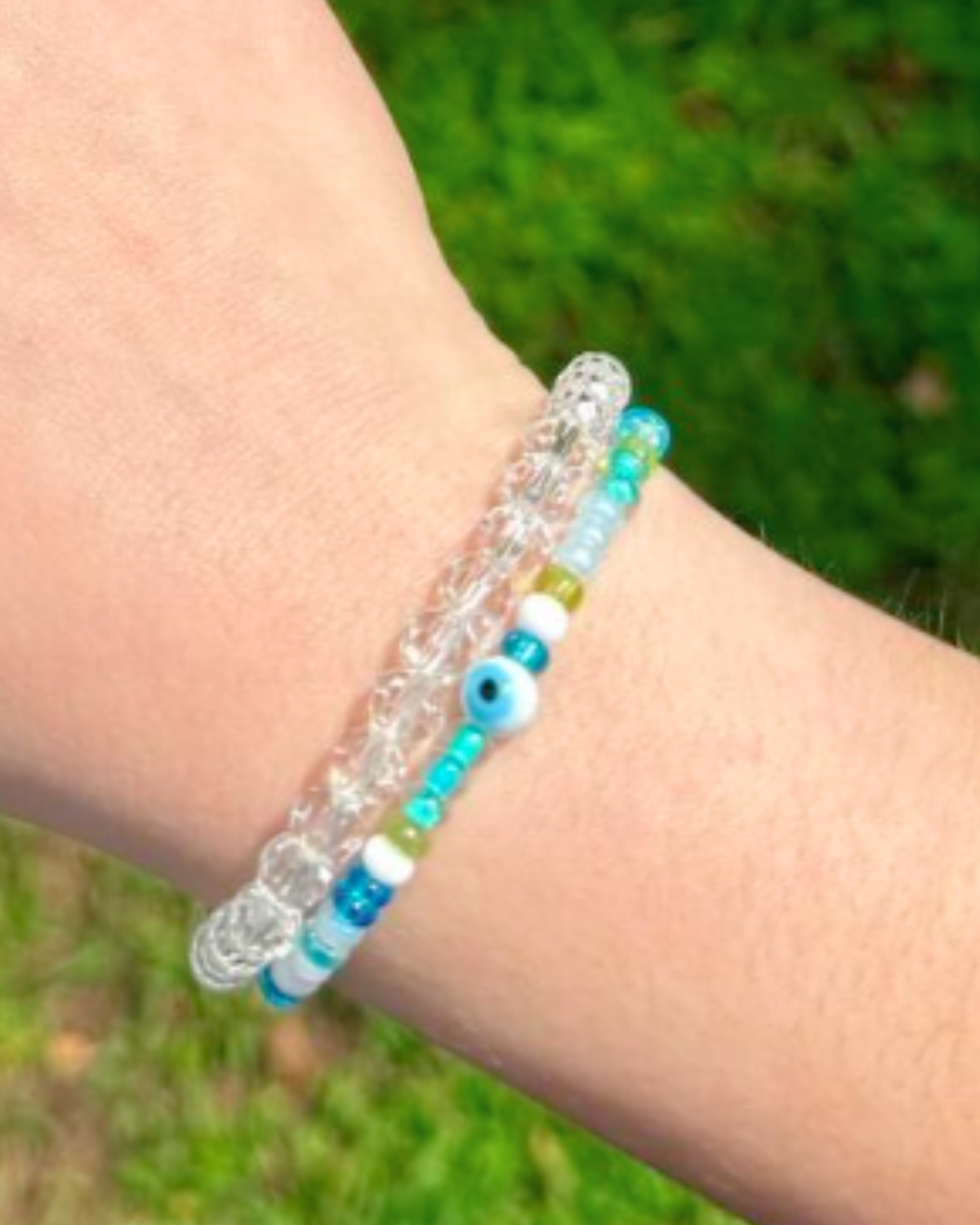 Blue Seeing Eye Bracelet